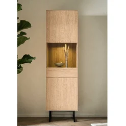 Online Standvitrine Carno Stauraumvitrinen