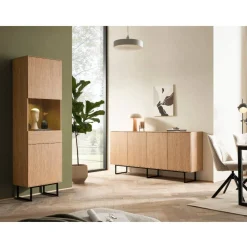 Online Standvitrine Carno Stauraumvitrinen