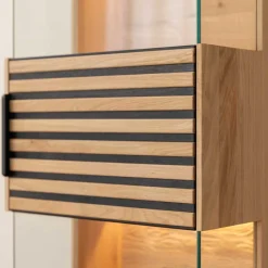 New Standvitrine Deruta Stauraumvitrinen