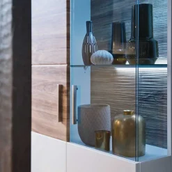 Sale Standvitrine Gazino Wohnzimmerschrank|Vitrinenschrank