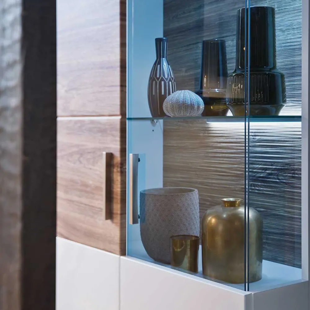 Sale Standvitrine Gazino Wohnzimmerschrank|Vitrinenschrank