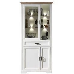 Standvitrine Vronata Vitrinenschrank|Büchervitrinen