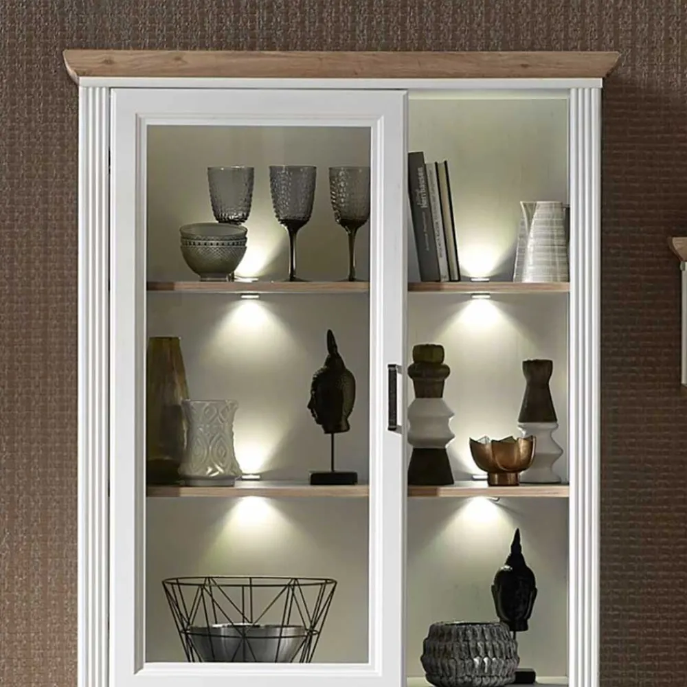 Standvitrine Vronata Vitrinenschrank|Büchervitrinen