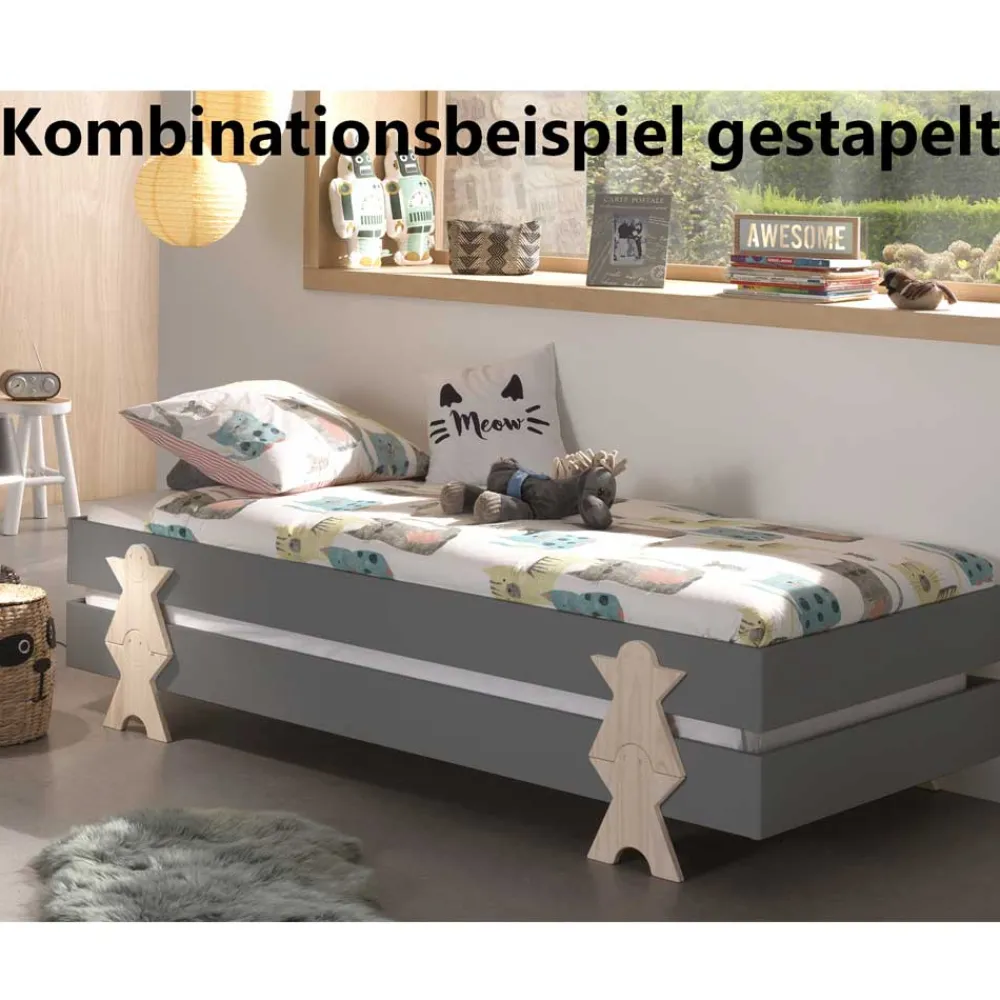 Outlet Stapelbett Kinderzimmer Megana Kinder Kinderbetten