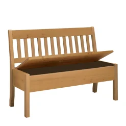 Outlet Stauraumbank Lienna Massivholzmöbel|Küchenbank