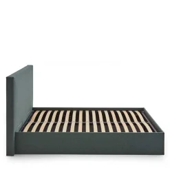 Best Stauraumbett Dunkelgrün 140x200 cm Florynn Funktionsbetten|Schubkastenbetten