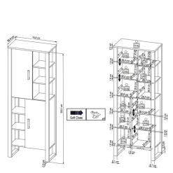 Stauraumelement Besi*Pharao24