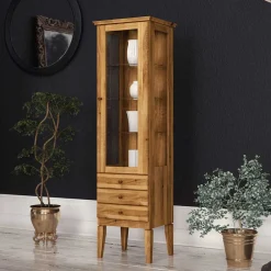 Stauraumvitrine Tyvoria Vitrinenschrank|Stauraumvitrinen