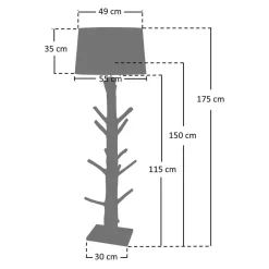 Stehlampe Imresla*Pharao24 Outlet