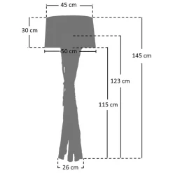 Stehlampe Matthieu*Pharao24 Clearance
