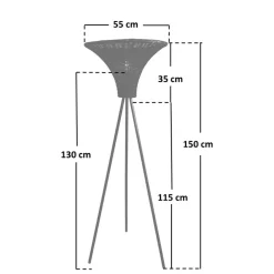 Discount Stehlampe Split Lampen Und Leuchten