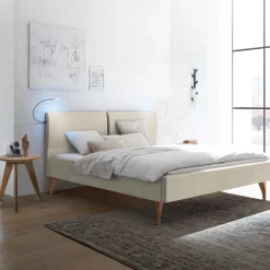 Stoffbett Beige Laan*Pharao24 Sale