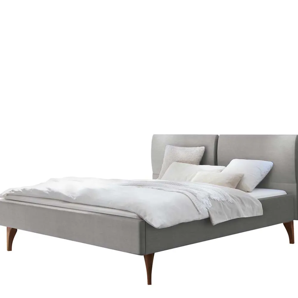 Clearance Stoffbett in Grau Vimalta Polsterbetten