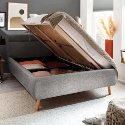 Stoffbett mit Stauraum Cumbia*Pharao24 New