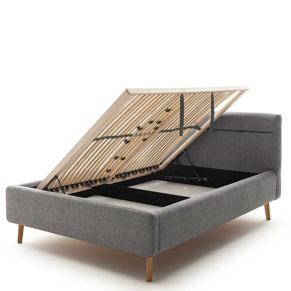 Stoffbett mit Stauraum Cumbia*Pharao24 New