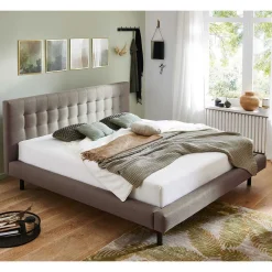New Stoffbett 140x200 cm Funiak Polsterbetten