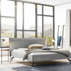 Discount Stoffbett 140x200 cm Jaclyn Polsterbetten