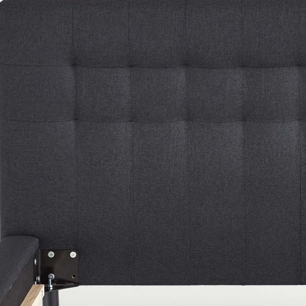 Stoffbett 140x200 cm Lejadro*Pharao24 Online