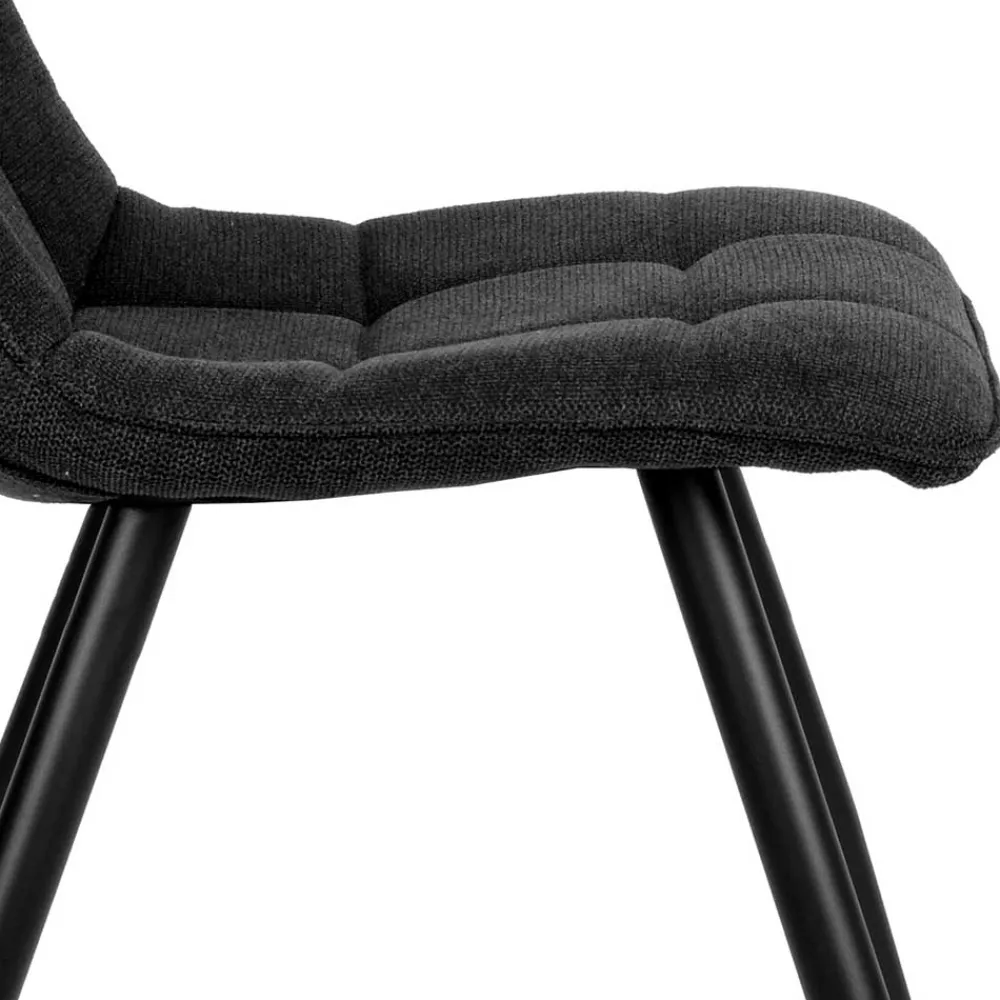 Clearance Stoffbezug Stuhl Set Saltagro Polsterstühle