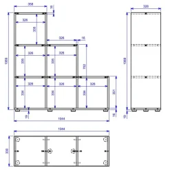 Stufenregal Bernice*Pharao24 Discount