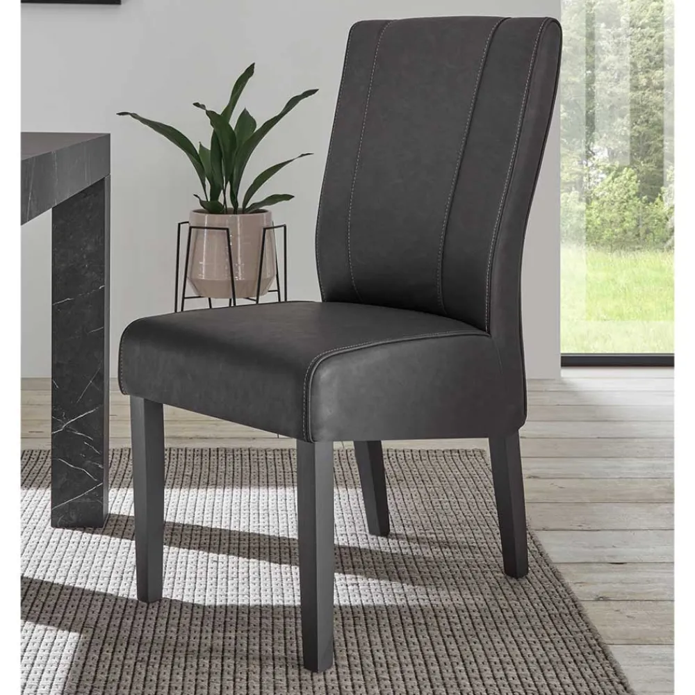 Outlet Stuhl Set Duno Hochlehner|Lederstühle