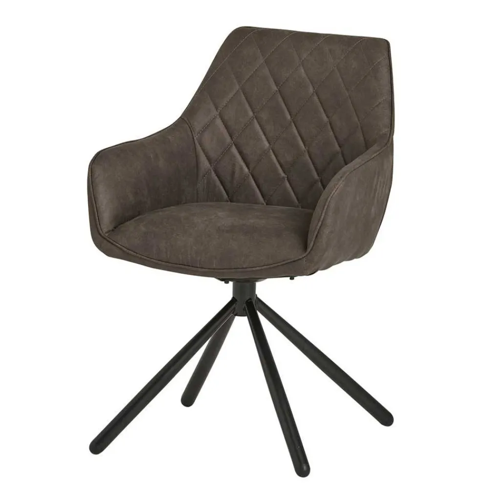 Outlet Stuhl Set Esstisch Cadrian Polsterstühle|Armlehnstühle