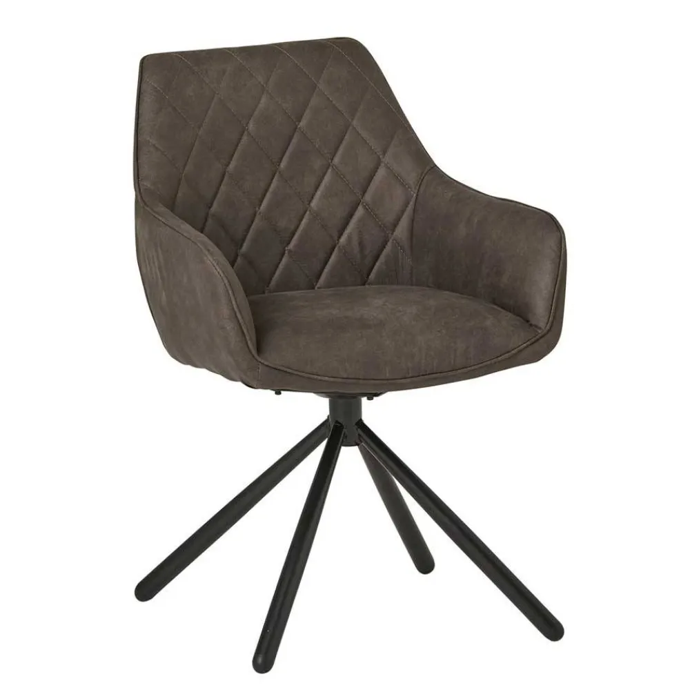 Outlet Stuhl Set Esstisch Cadrian Polsterstühle|Armlehnstühle