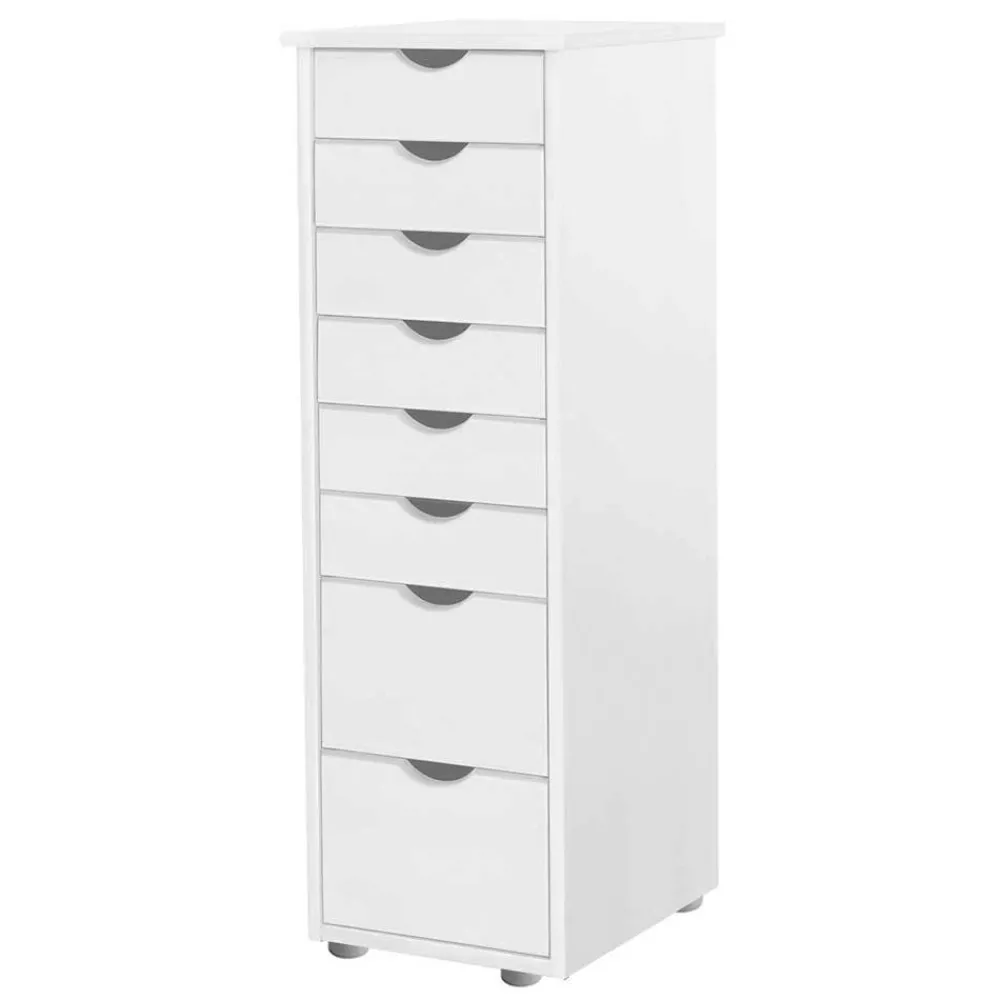 Sale Säulenkommode Milja Massivholz Kommoden|Hochkommoden