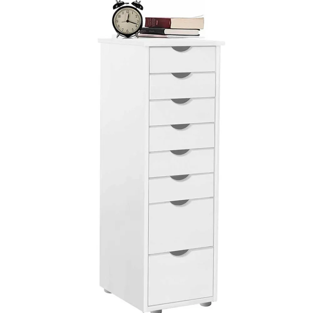 Sale Säulenkommode Milja Massivholz Kommoden|Hochkommoden