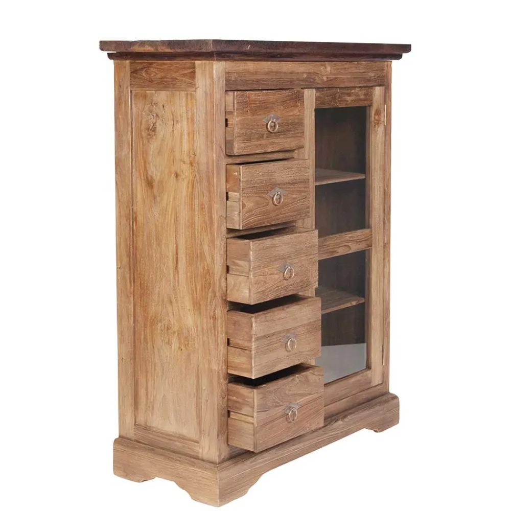 Teak Brotschrank Goyas*Pharao24 New