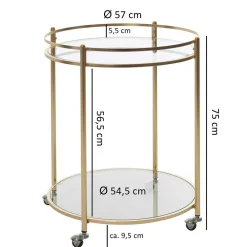 Best Teewagen Smaranda Servierwagen