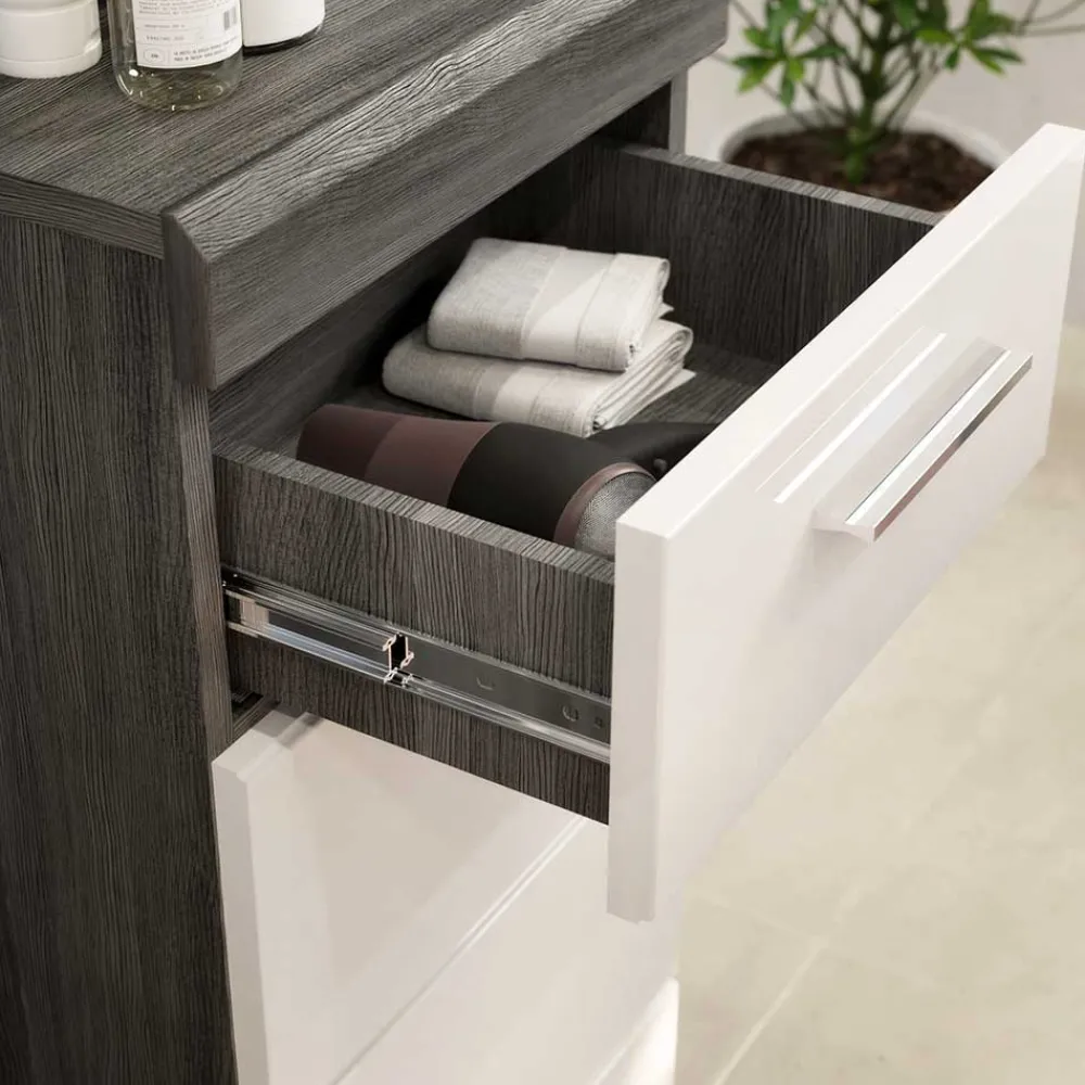 Best 5-teiliges Badezimmermöbel Set Hayoran Badmöbel Sets