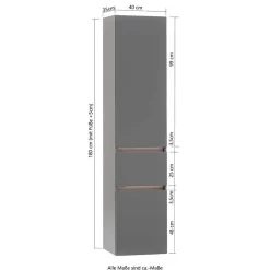 5-teiliges Badmöbelset Kropenia*Pharao24 Best