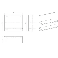 4-teiliges Schlafzimmer Dionada*Pharao24 Sale