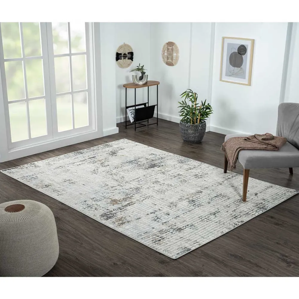 Best Teppich Hellgrau Creme Symo Teppiche