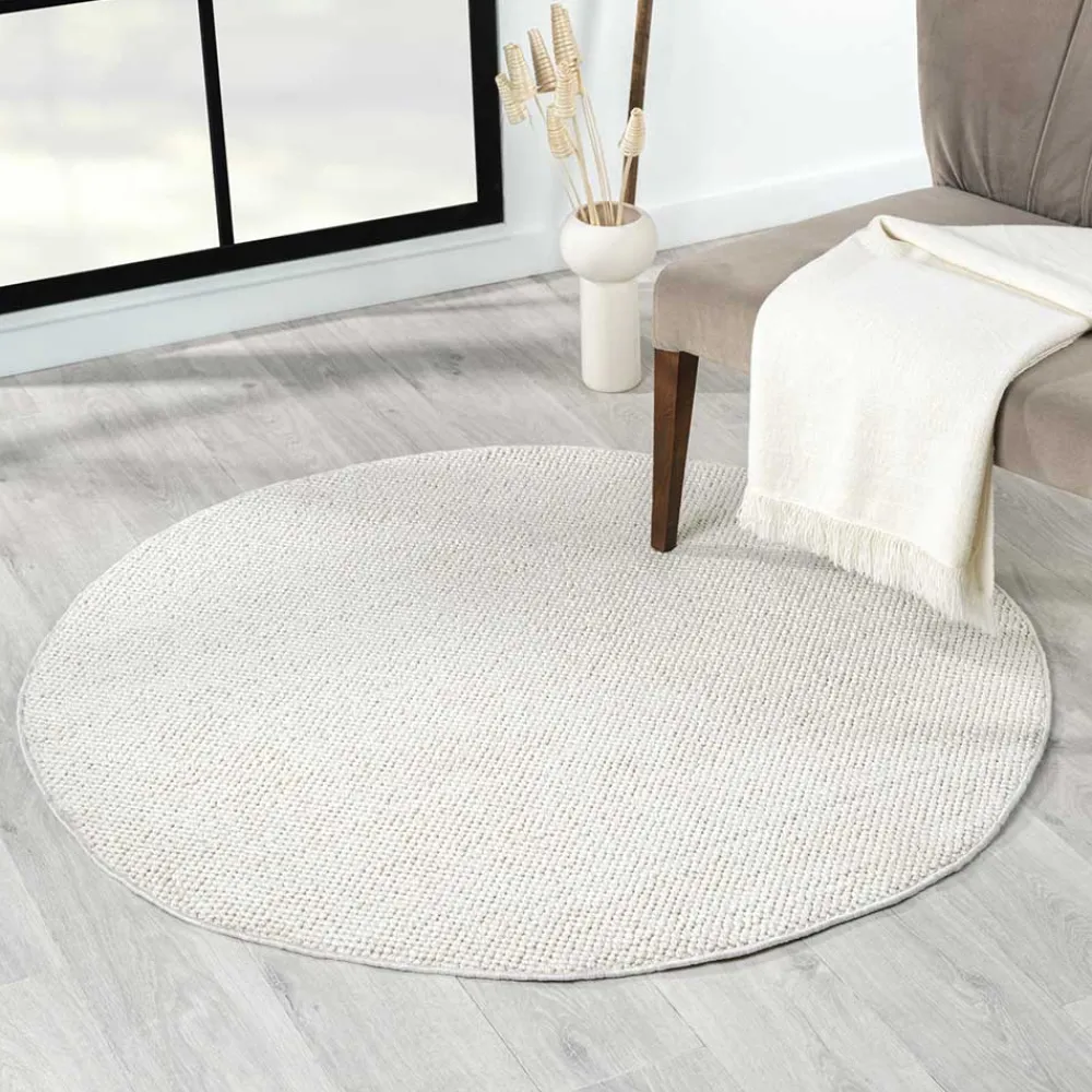 Teppich rund 120 cm Formation*Pharao24 Sale