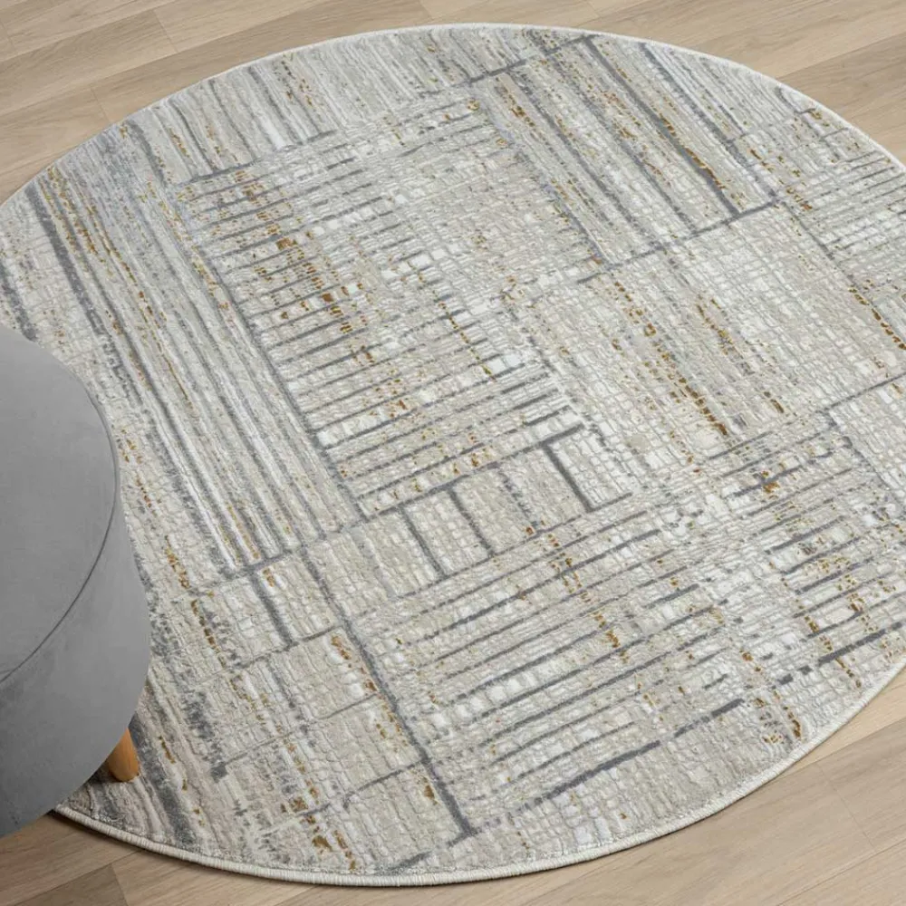 Teppich rund Kurzflor Tyri*Pharao24 Online