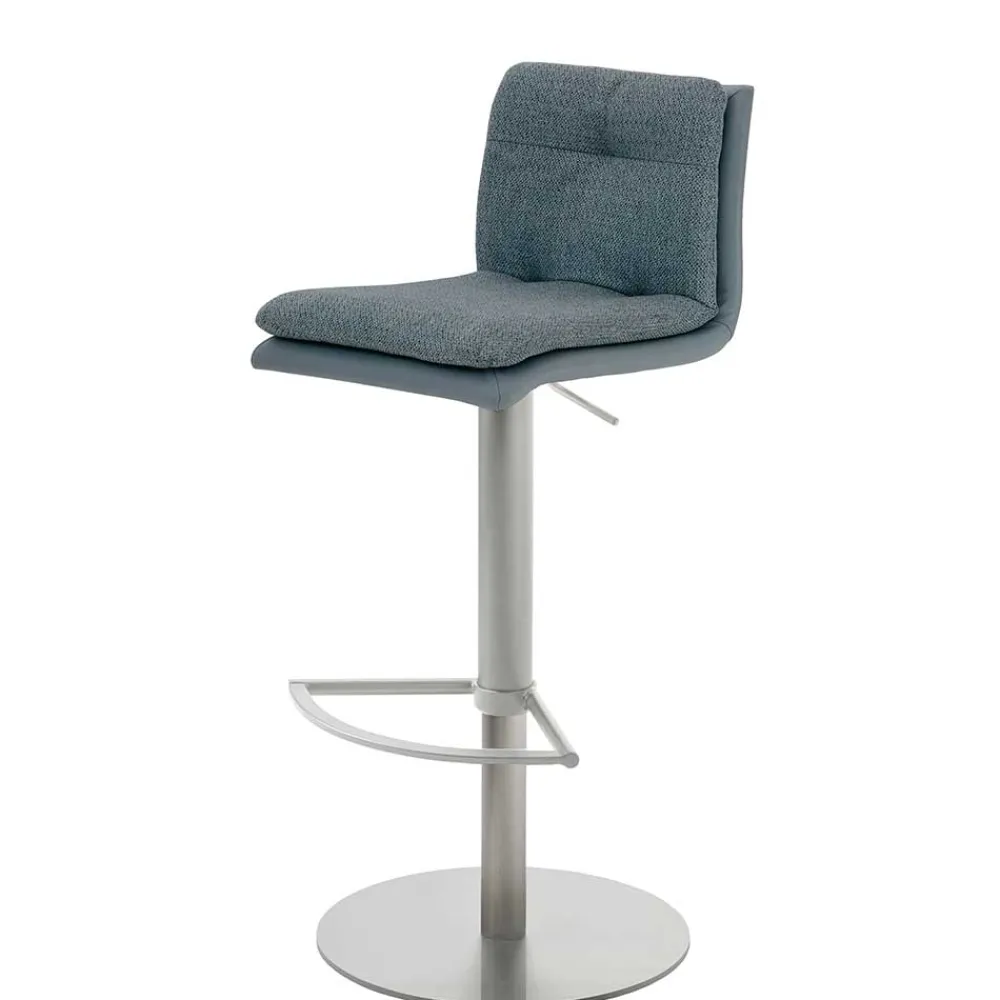 New Thekenhocker mit Rückenlehne Juventus Barmöbel|Barhocker