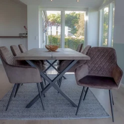 Tischgruppe Uva Tisch Mit Stühlen|Esszimmer Sets