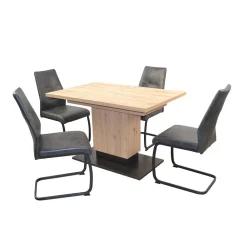 Tischgruppe Vidiano Tisch Mit Stühlen|Esszimmer Sets