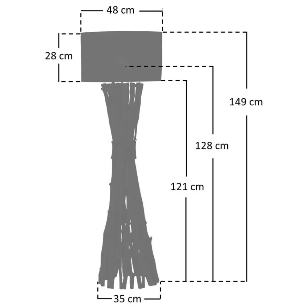 Treibholz Stehlampe Tiapeh*Pharao24 Online