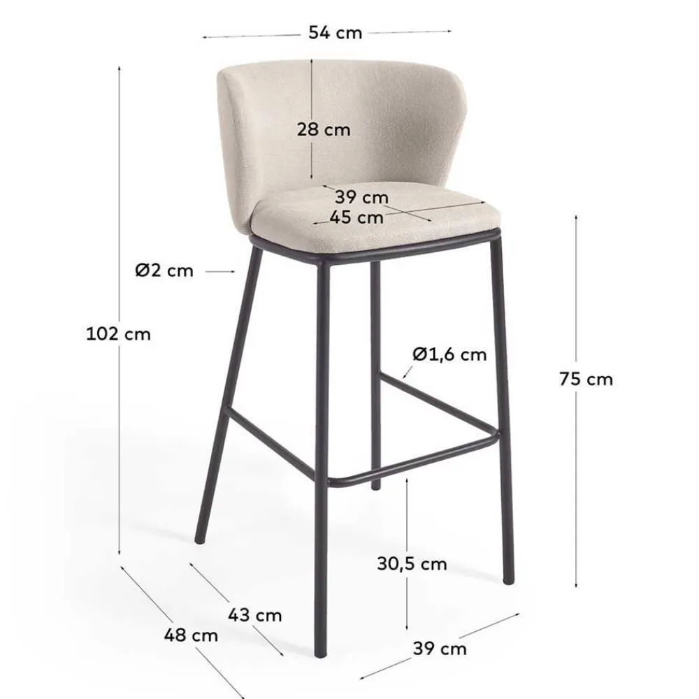 New Tresenstuhl Naron Barmöbel|Barhocker