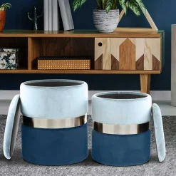 Outlet Truhen Hocker Set Matteo Sitzhocker