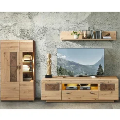 Outlet TV Anbauwand Philsov Wohnwand 250 Cm|Moderne Wohnwände