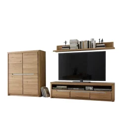 Outlet TV Anbauwand Vlarenzo Wohnzimmerschrank|Moderne Wohnwände