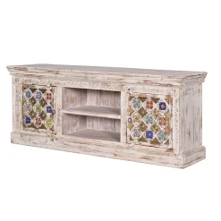 Outlet TV Board Abelynta Massivholz Tv Möbel