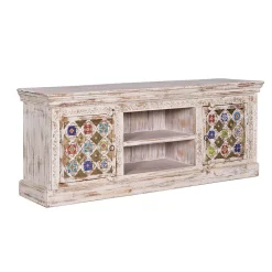 Outlet TV Board Abelynta Massivholz Tv Möbel