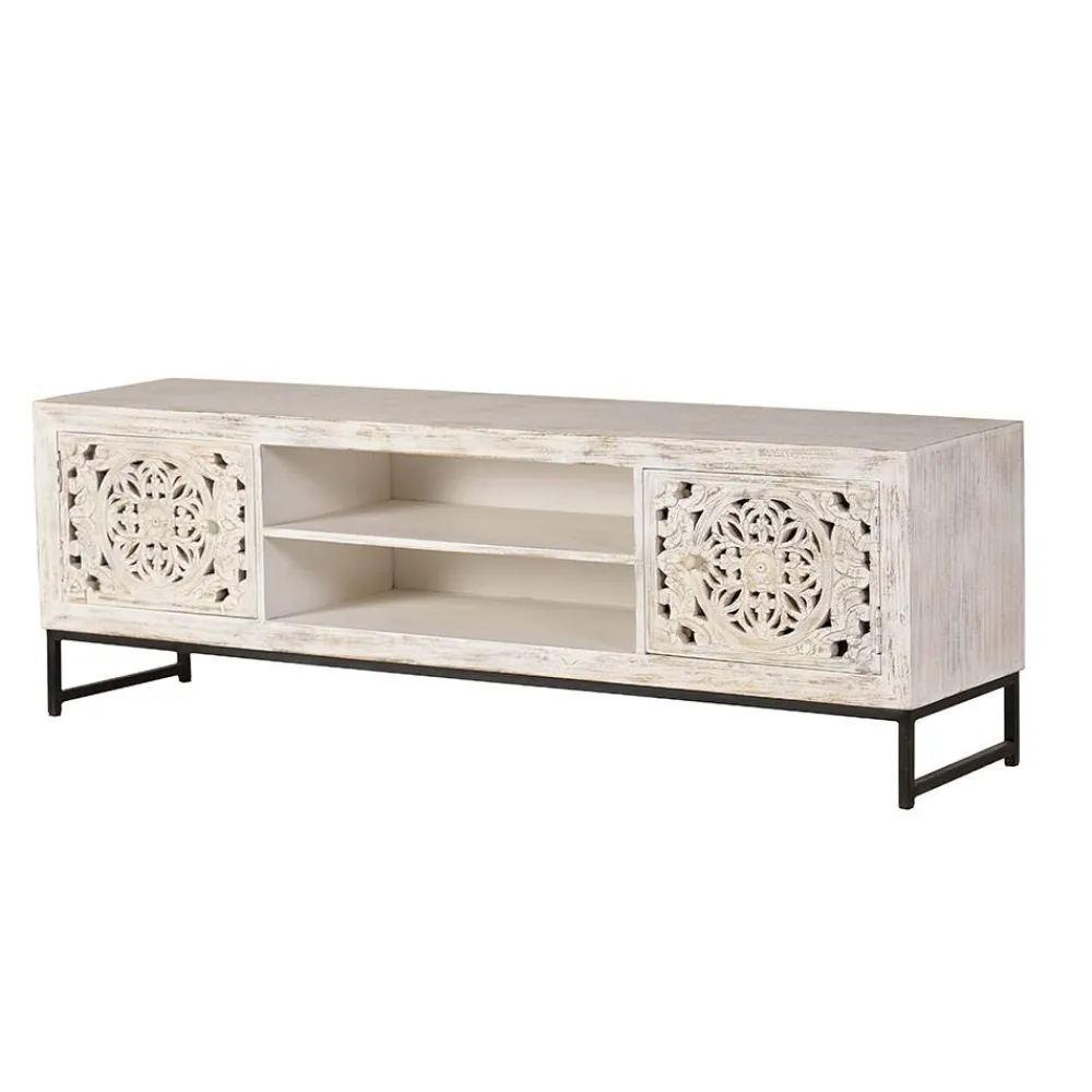 New TV Board Corgova Massivholz Tv Möbel