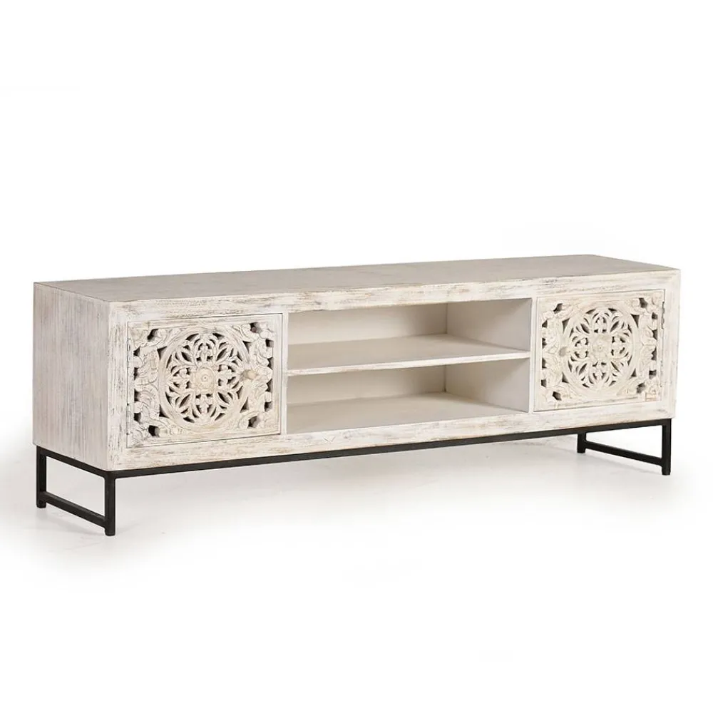 New TV Board Corgova Massivholz Tv Möbel