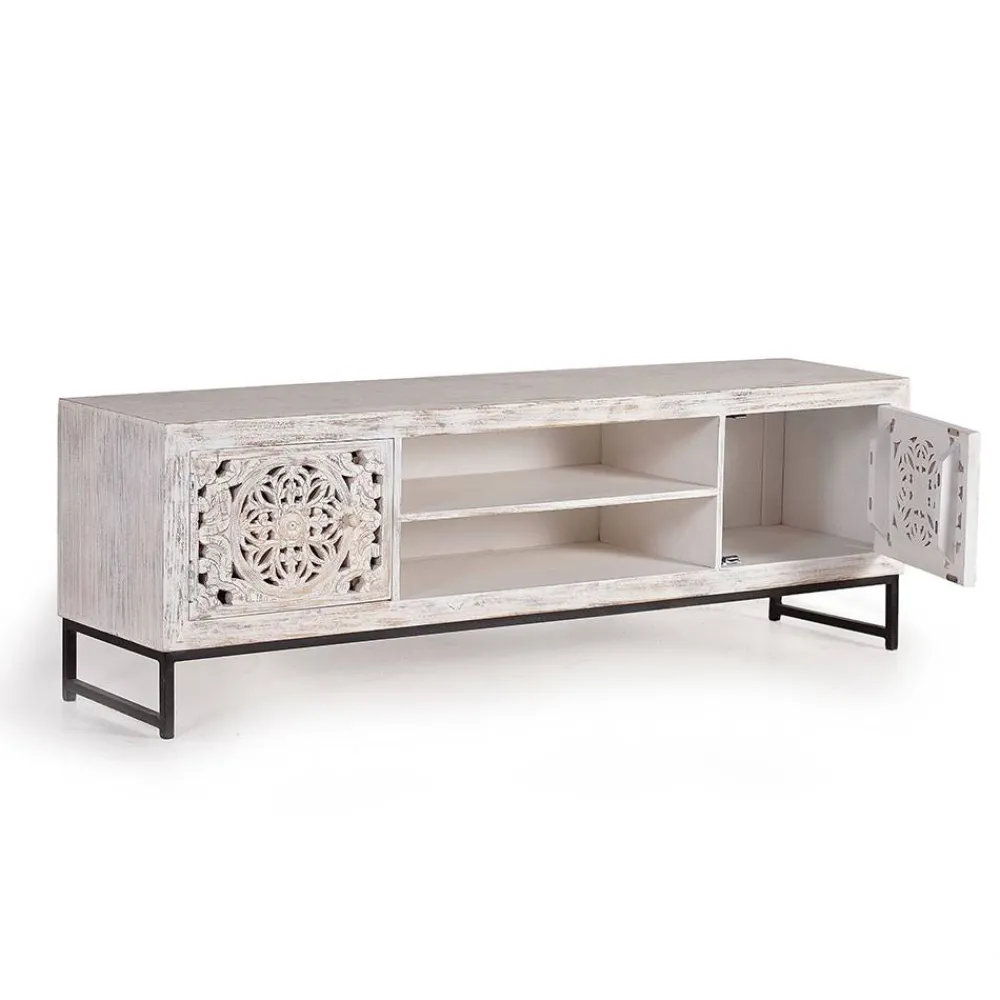 New TV Board Corgova Massivholz Tv Möbel